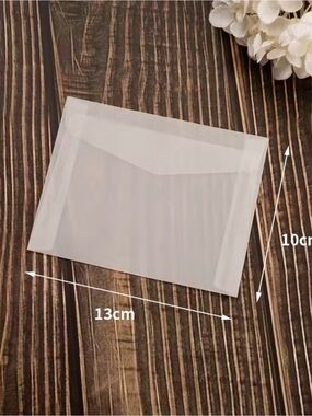 Blank Semi-Transparent Envelopes